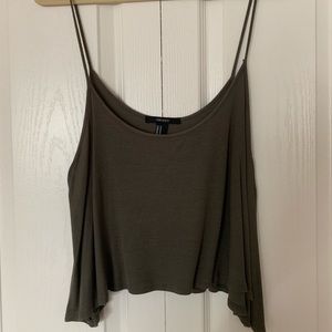 Forever XXI Olive Green Tank